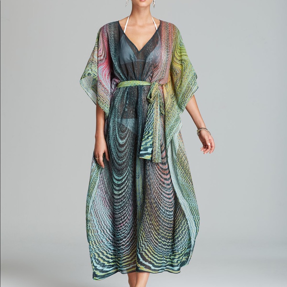 NWT Echo “Rainbow Falls” Coverup Dress